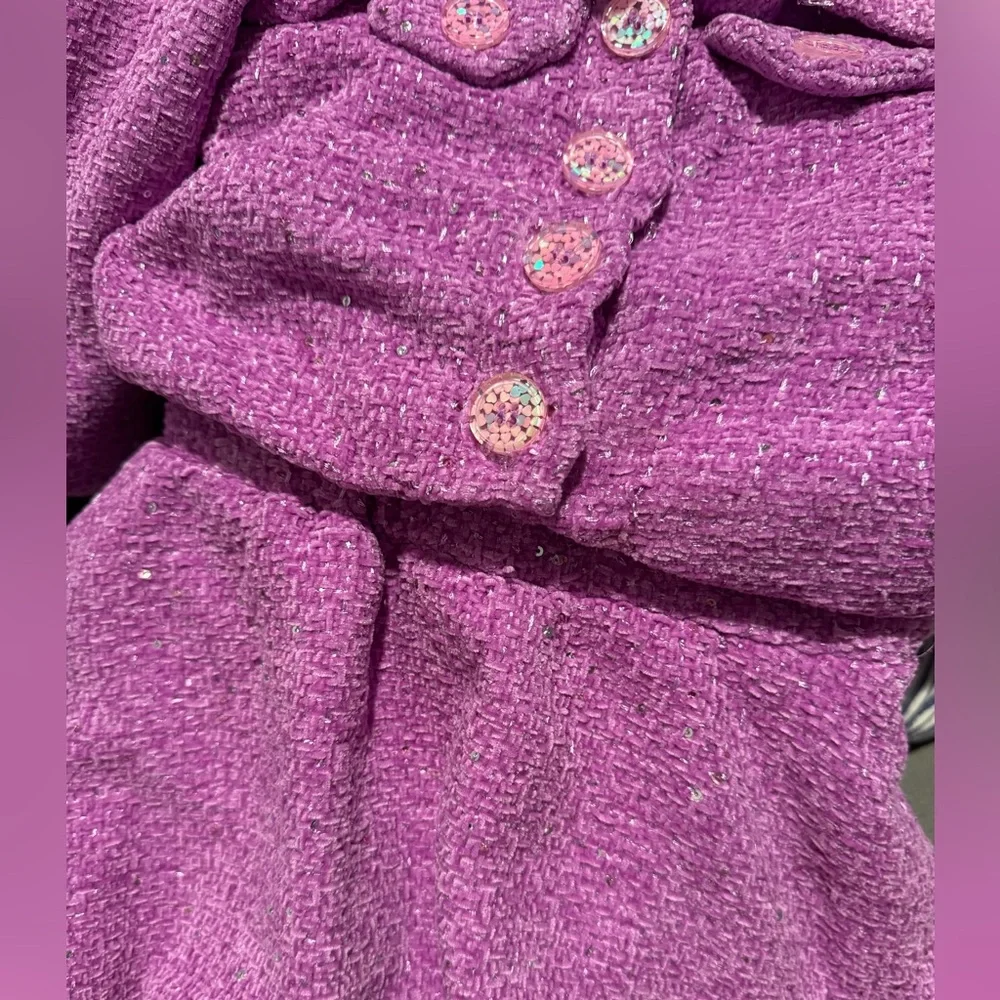 Sparkle & Shine Toddler‎ Girl Tweed Set – Size 4T – New